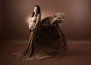 Babybauchfotos - Fotostudio - Babybauch - Schwangerenfotografie
